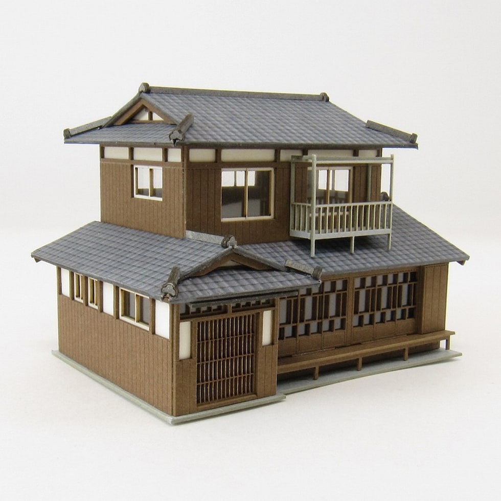 さんけい なつかしのジオラマシリーズS=1/150 民家C (MP03-85)