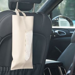 ティッシュケース ティッシュカバー「KETY」ホワイト 日本製 送料無料 ペーパータオルホルダー おしゃれ 吊り下げ 車  車用 壁掛け 収納 抗菌機能付き 縦置き 北欧  ティッシュボックスケース かわいい 箱なしティッシュ  キッチンペーパー